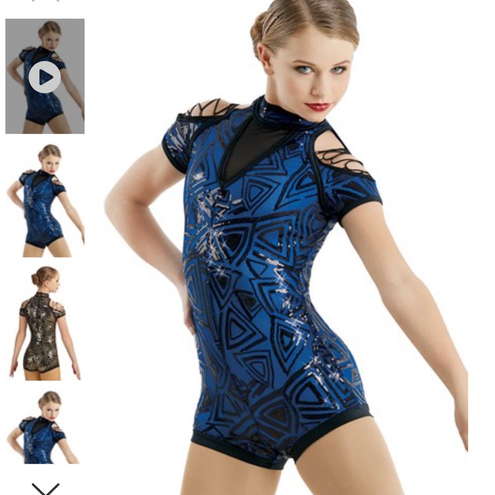 Weissman dance costume size IC never worn.